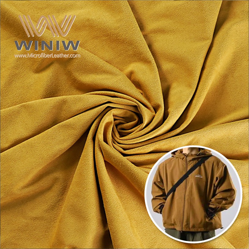 High Durability Faux Suede Microfiber Fabric For Garments
